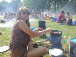 Learning to cook on a Zoom stove